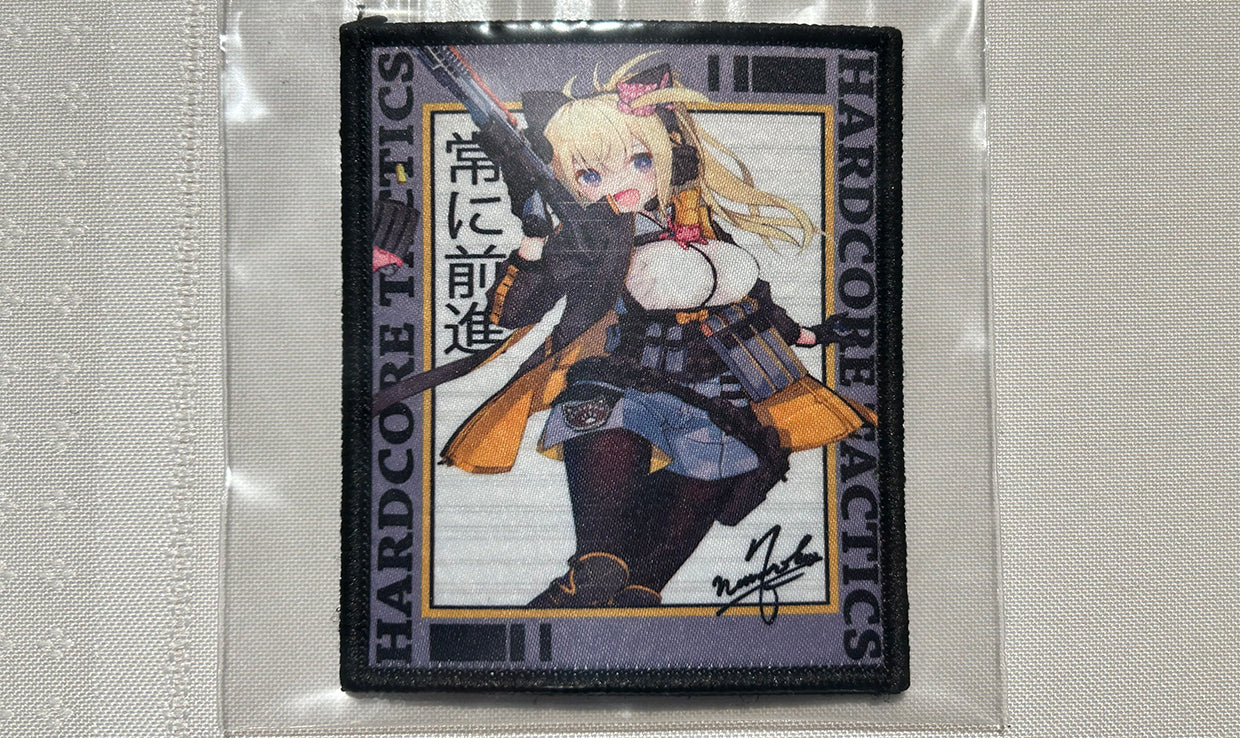 ハードコアタクティクス「常に前進!」 NORAワッペン