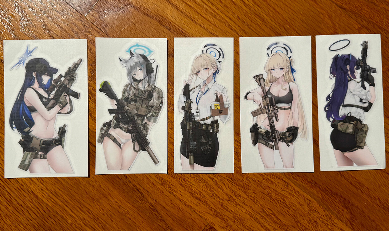 FTE Tactical Archive Stickers