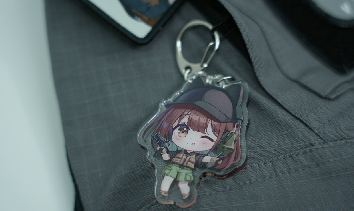 FT MediaWorks 登子マスコット アクリルチャーム