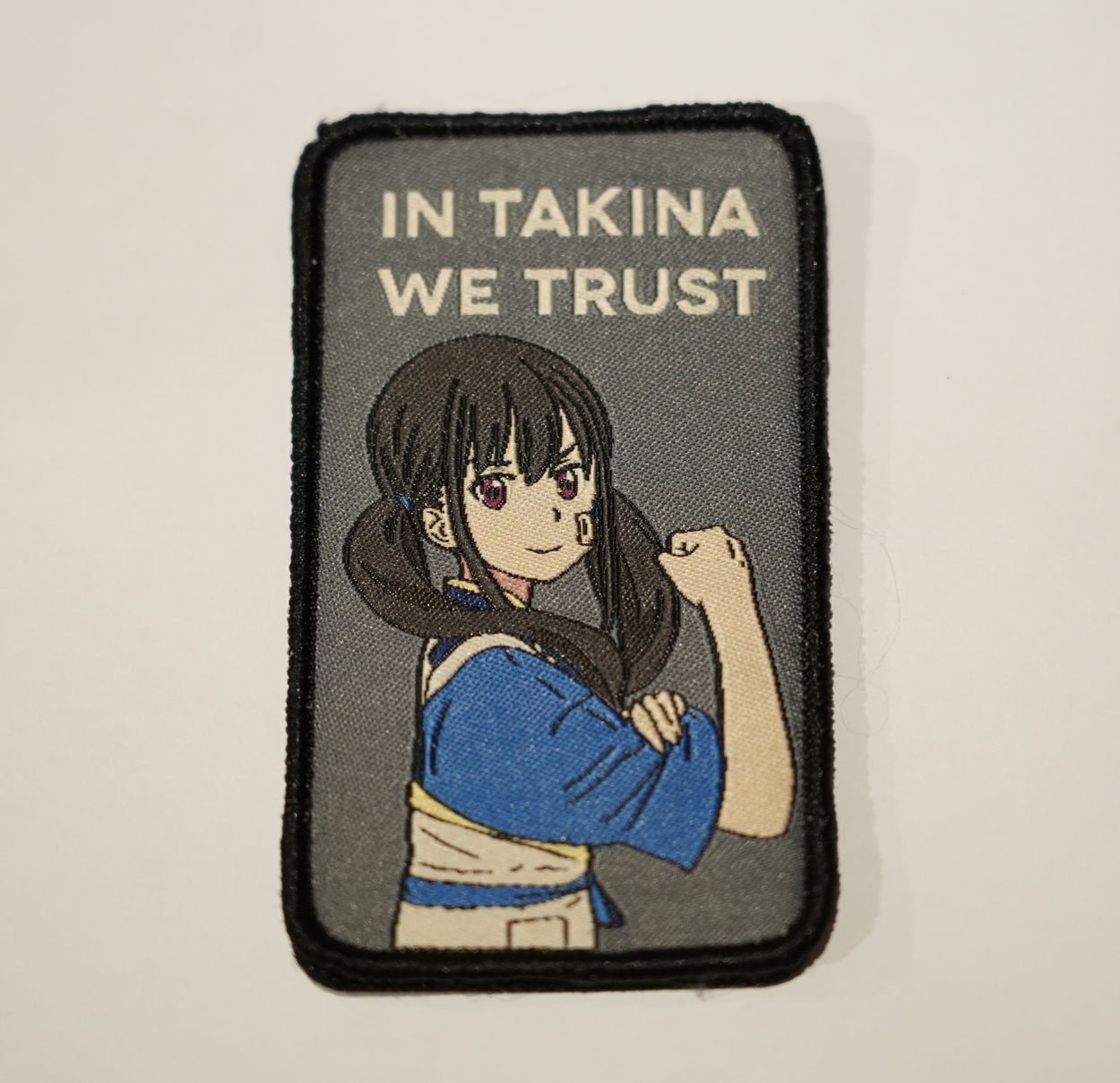 Takina Inoue 'In Takina We Trust' Patch