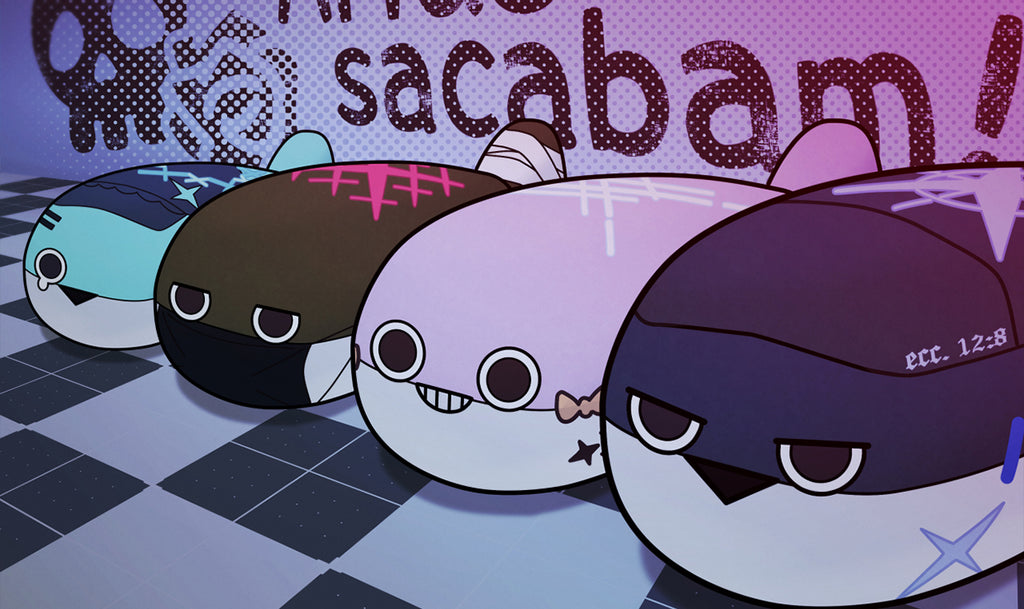 Arius Squad Sacabam Plushies - Blue Archive
