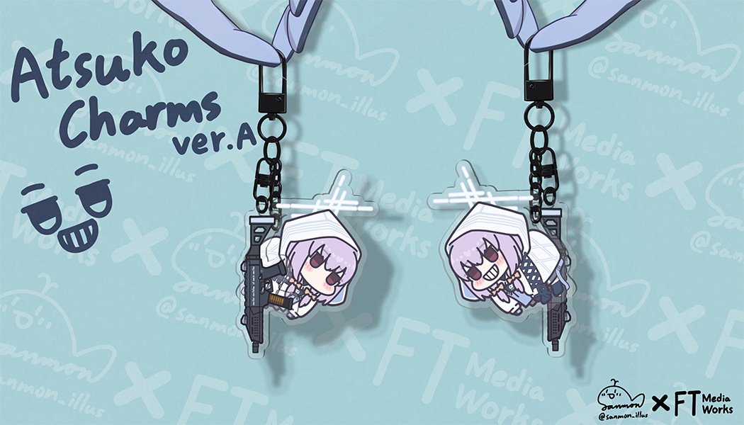 Atsuko Blue Archive Acrylic Charm - Sanmon