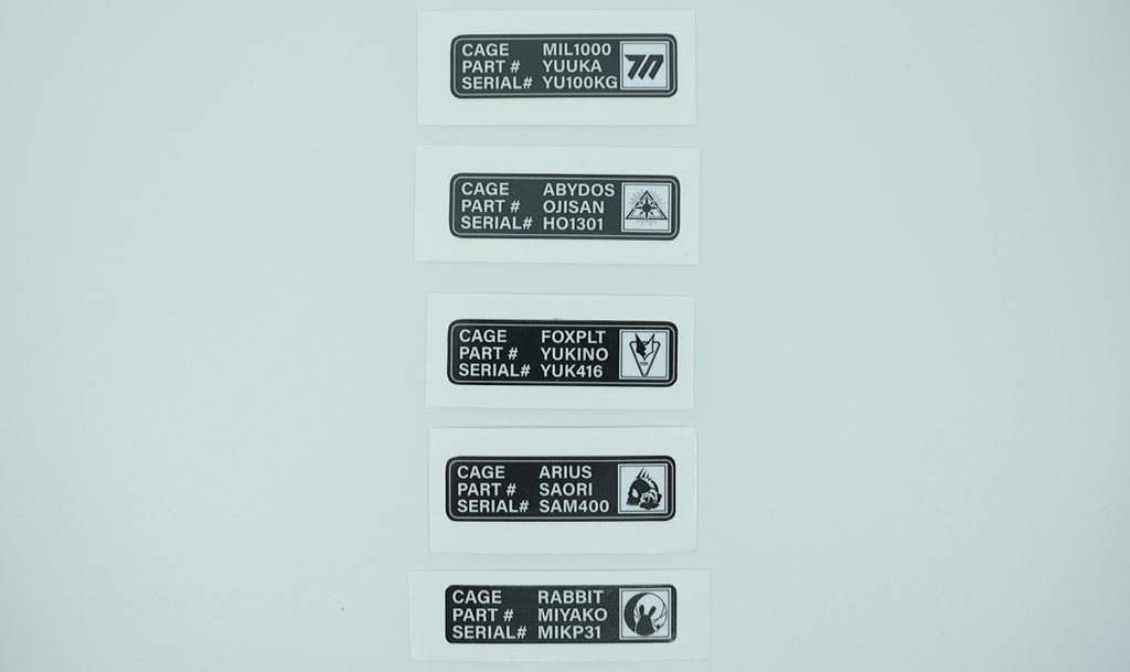 ブルーアーカイブ UID ステッカー