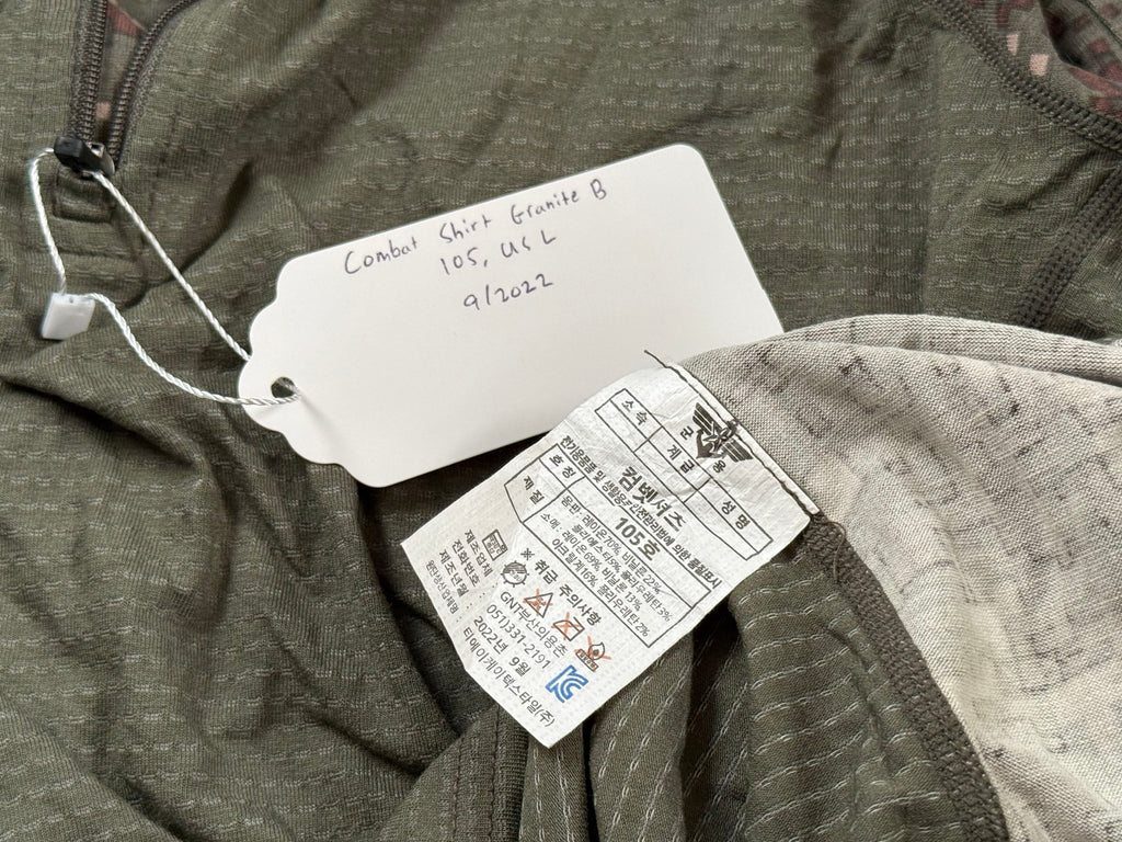 South Korean Granite B Combat Shirt Surplus