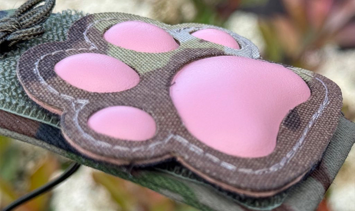 Cat Paw Laser Cut Patch - Shinshikaku