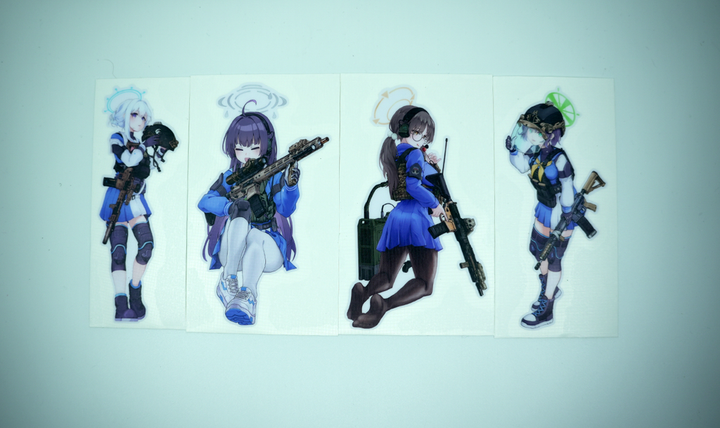 Clov3r - RABBIT Platoon Blue Archive Stickers