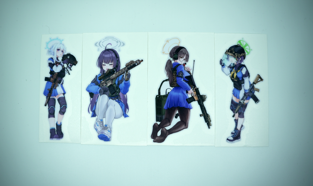 Clov3r - RABBIT Platoon Blue Archive Stickers