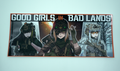 DGkamikaze - Good Girls in Bad Lands Sticker