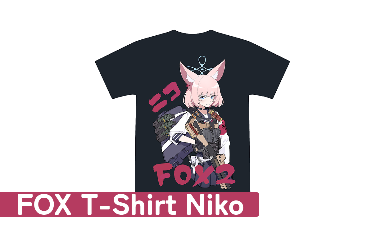 FOX Platoon Blue Archive T-Shirts
