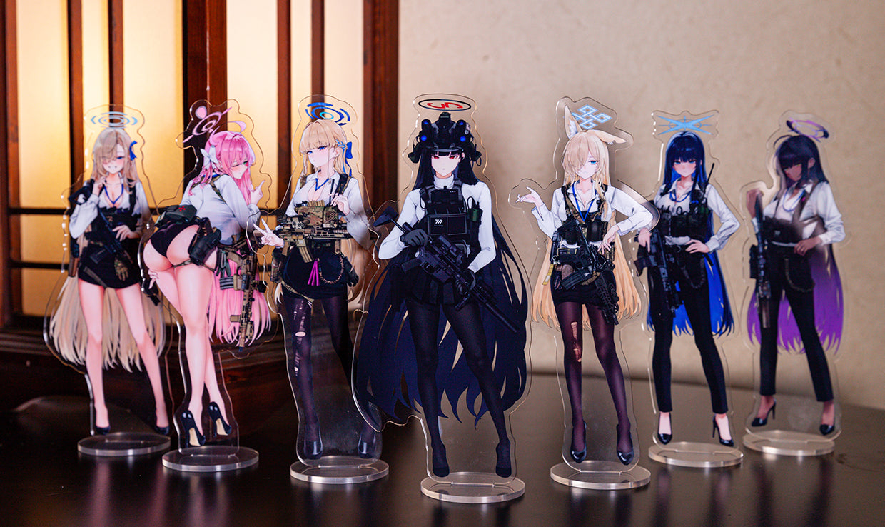 FTE - Tactical Archive Acrylic Stands (Winter Comiket C105)