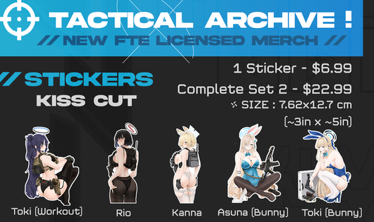 FTE - Tactical Archive Stickers Set 2