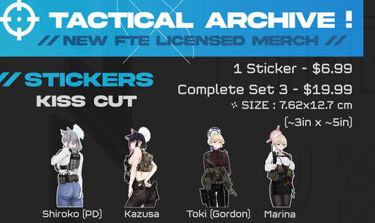 FTE - Tactical Archive Stickers Set 3