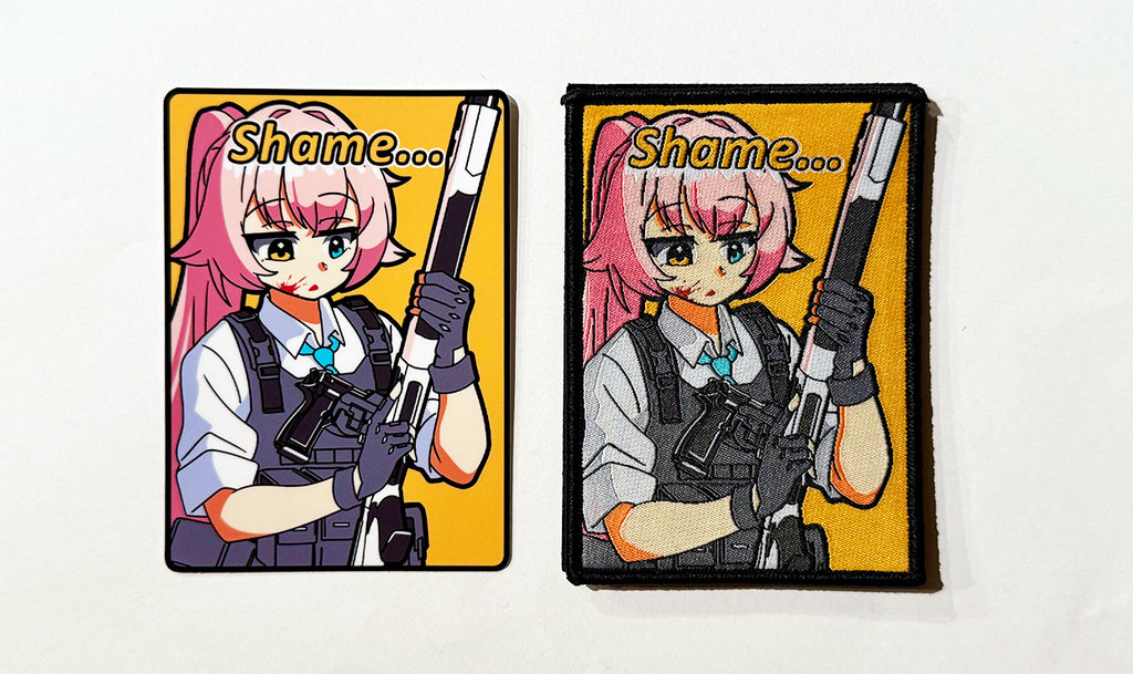 Hoshino Shame Sticker - Blue Archive