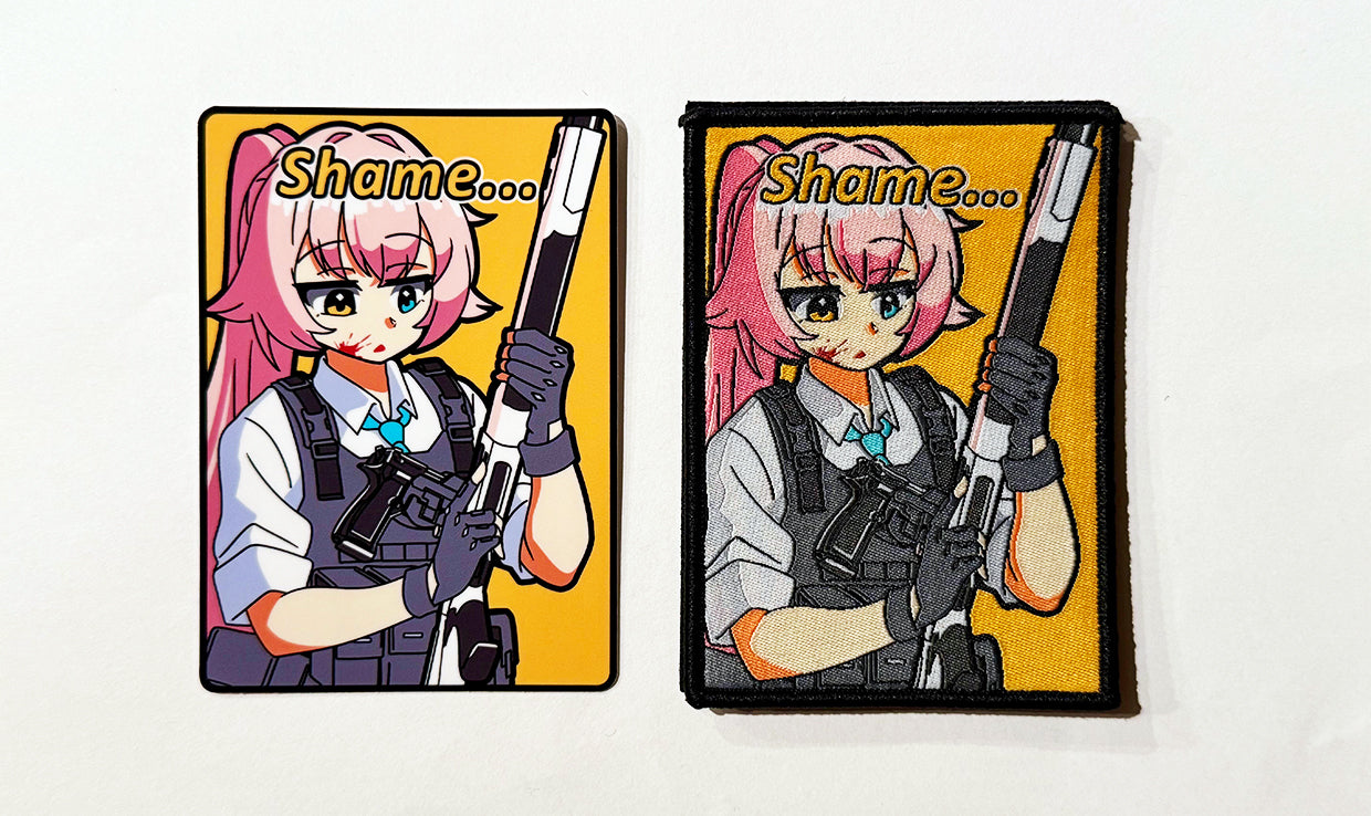Hoshino Shame Patch - Blue Archive