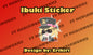 Erikiri Blue Archive Ibuki Vinyl Sticker
