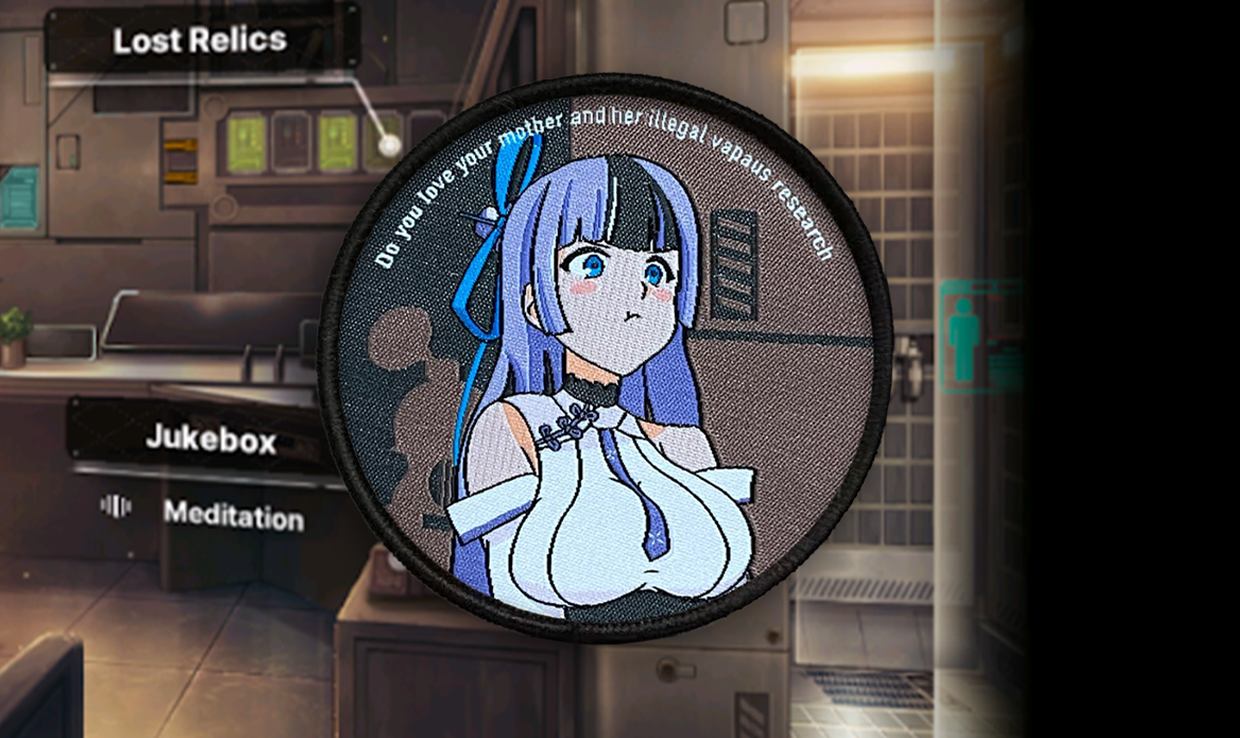 Jien Pout Patch NIKKE