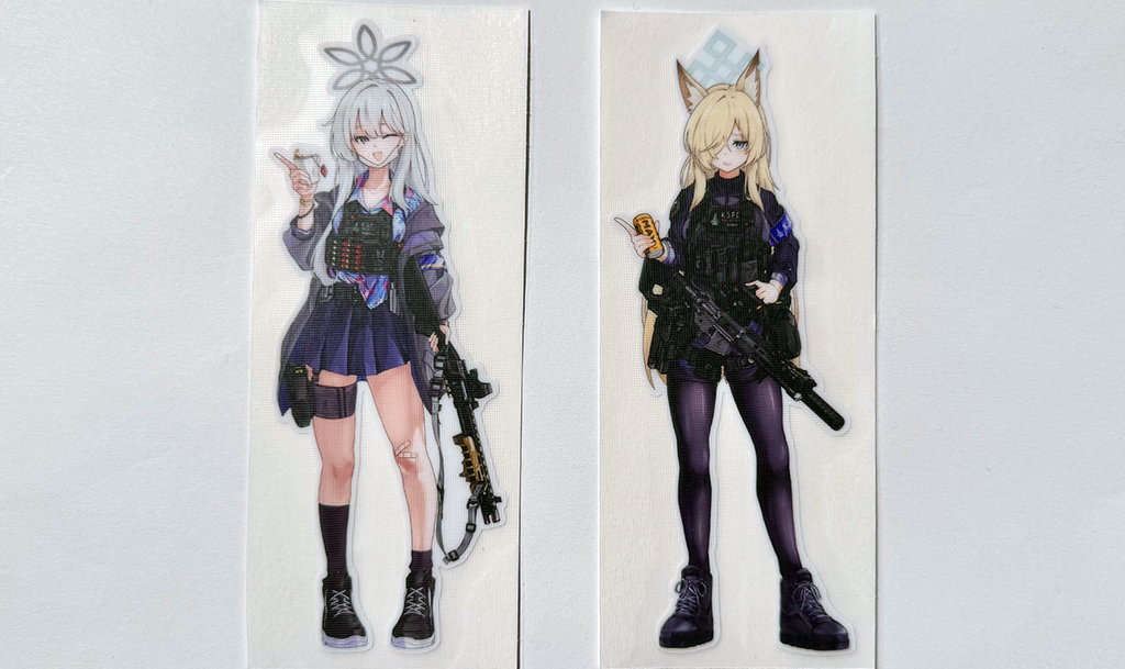 Clov3r - Blue Archive Tactical Stickers Set 1