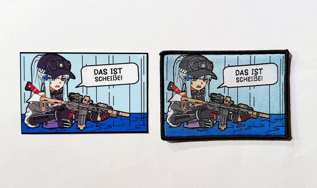 416 Klukai This Sucks Patch - Girls Frontline