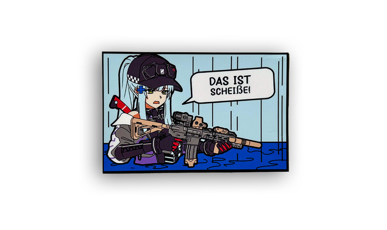 416 Klukai This Sucks Sticker - Girls Frontline