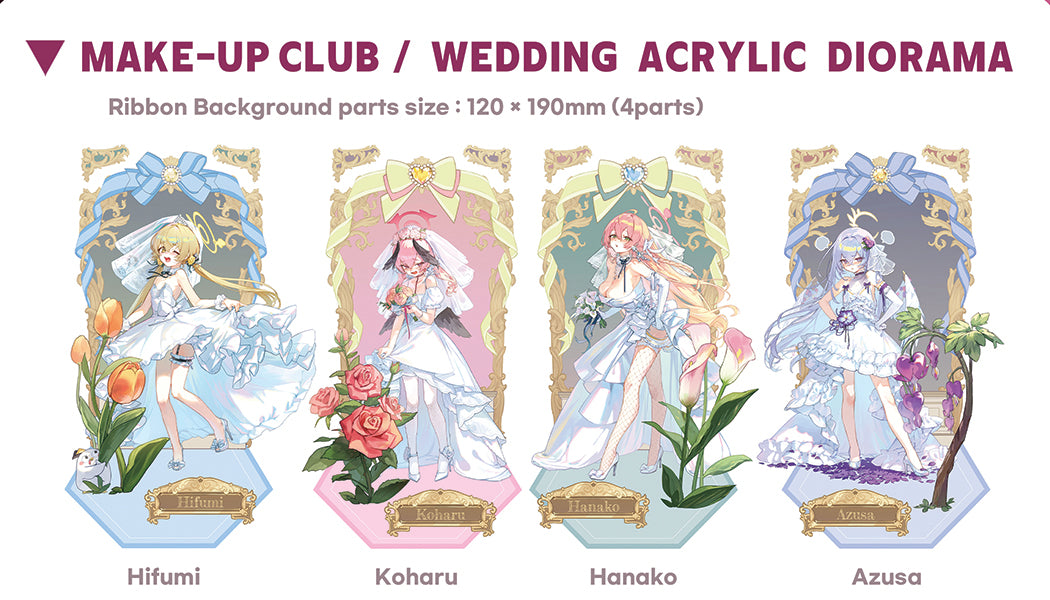 Make-Up Club Blue Archive Acrylic Stands - KOKKO (Pre-Order)