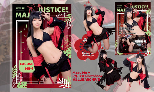 Blue Archive Ichika Maou Mo Cosplay Photobook