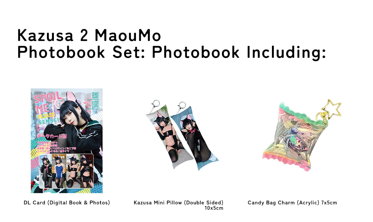 Blue Archive Kazusa 2 Maou Mo Cosplay Photobook