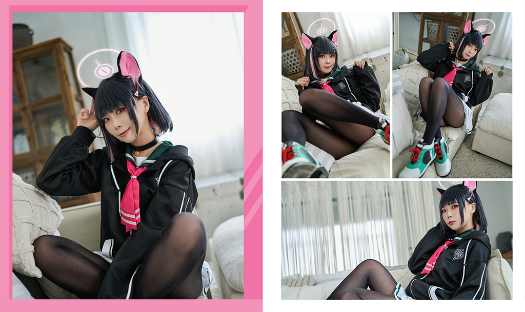 Blue Archive Kazusa Maou Mo Cosplay Photobook