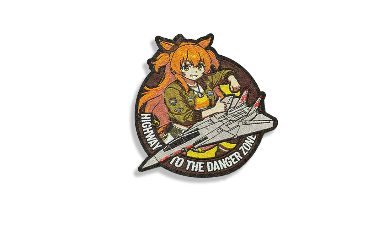 Mayano Top Gun Danger Zone Patch Uma Musume (Pre-Order)