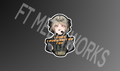 AEM01 Operator-Chan Sticker (Pre-Order)