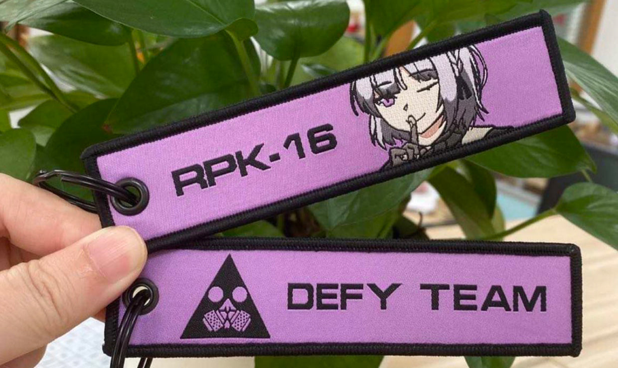 DEFY Team Flight Tags - Girls Frontline