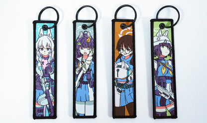 Clov3r RABBIT Platoon Flight Tags - Blue Archive