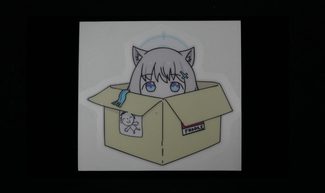 Shiroko Box Sticker - Blue Archive