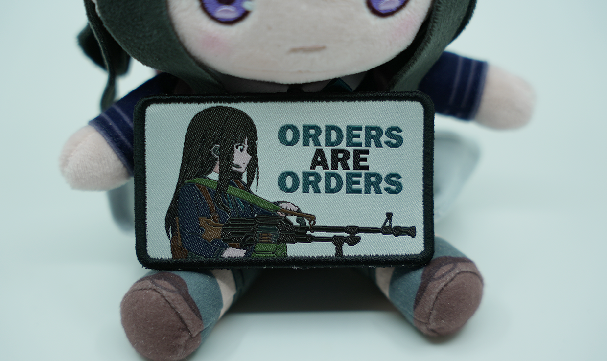井上たきな「Orders Are Orders」ワッペン - リコリス・リコイル