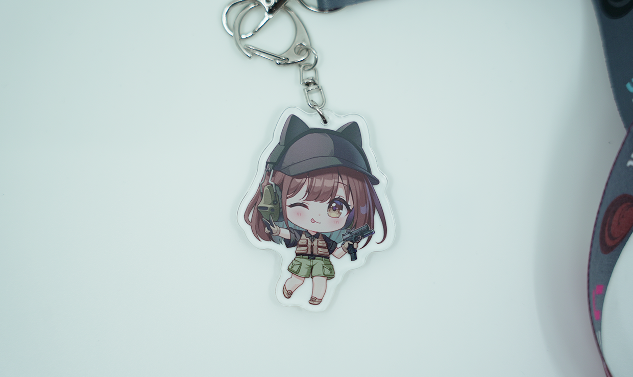 FT MediaWorks 登子マスコット アクリルチャーム