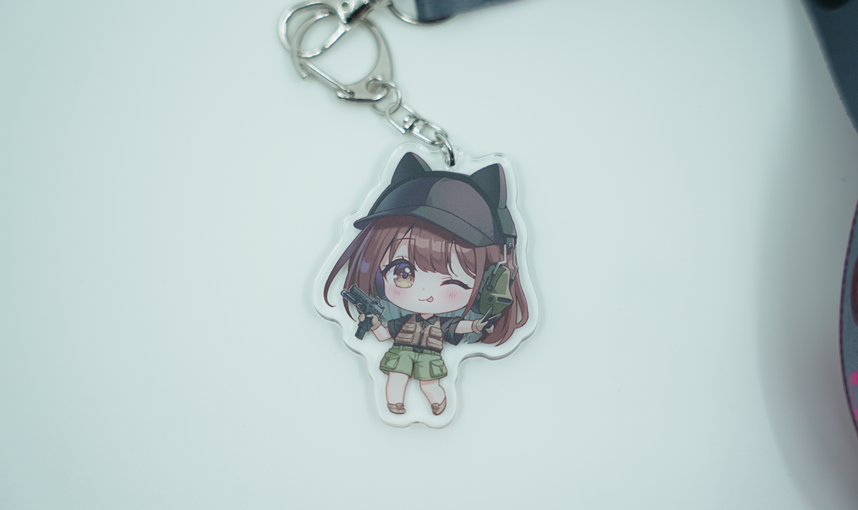 FT MediaWorks 登子マスコット アクリルチャーム