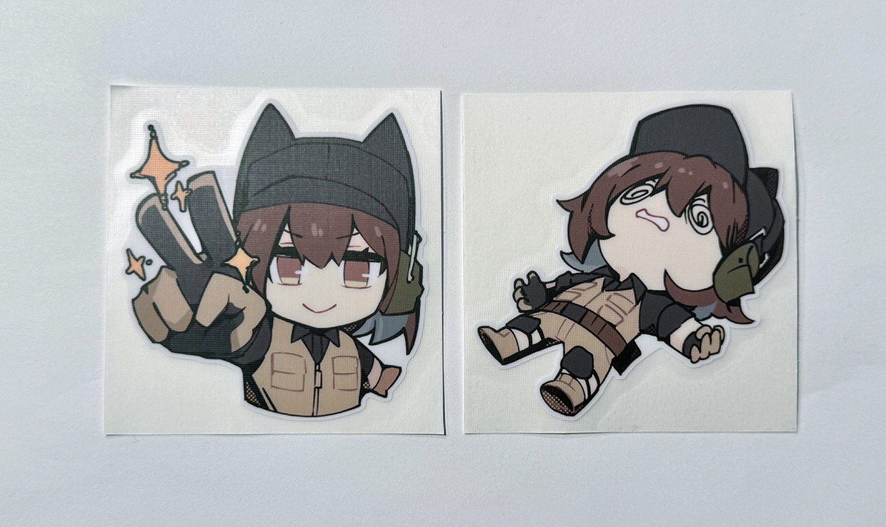 FT MediaWorks Tomiko Mascot Sticker