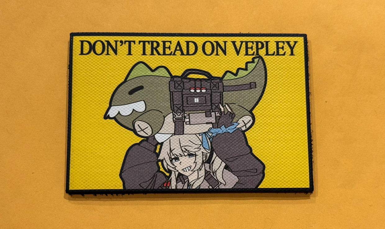 Mr. Pizza Velpley Velcro Patch Girls Frontline 2