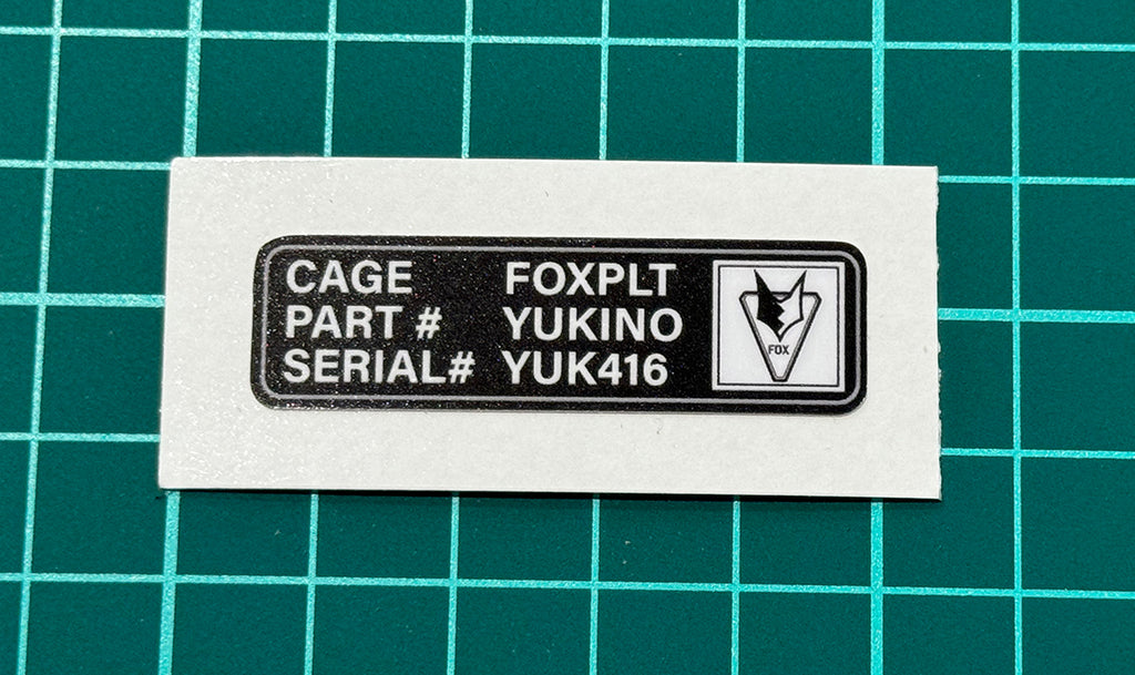 ブルーアーカイブ UID ステッカー