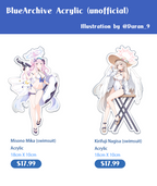 Blue Archive Summer Acrylic Stands - DARAN9