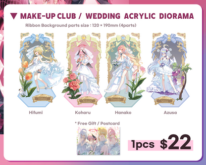 Make-Up Club Blue Archive Acrylic Stands - KOKKO (Pre-Order)