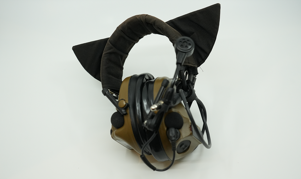 Hardcore Tactics Nekomimi Headset Covers