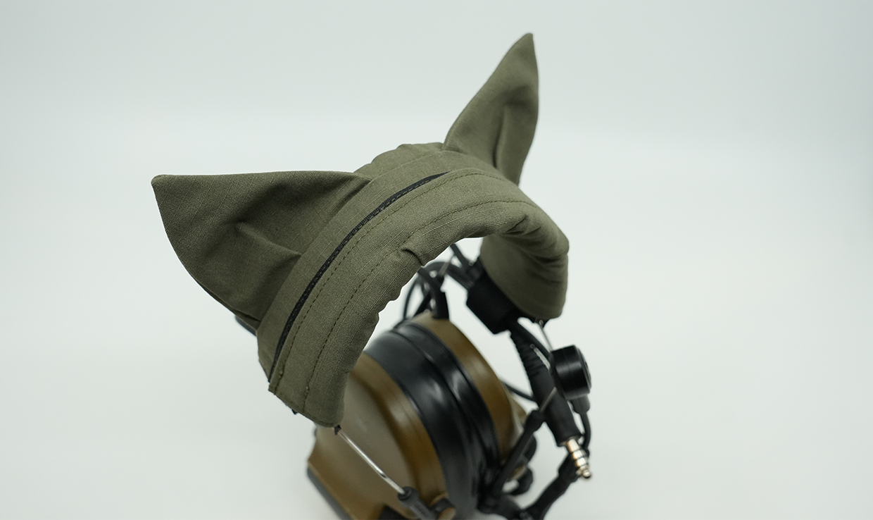 Hardcore Tactics Nekomimi Headset Covers